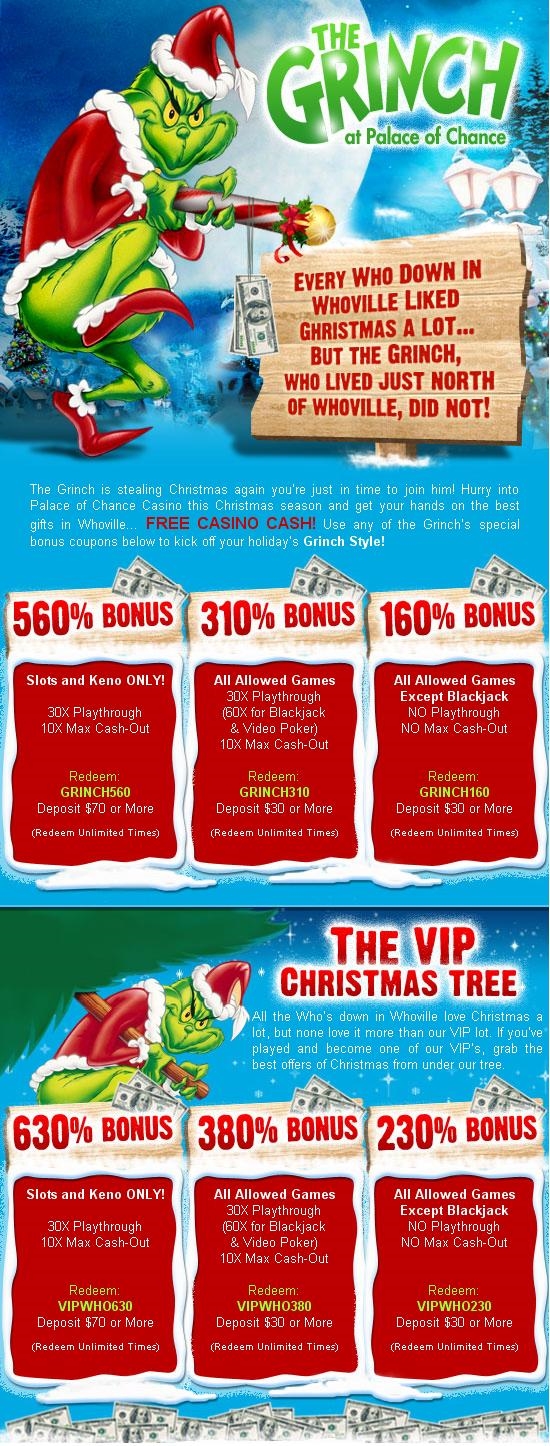 425% Match bonus casino at Desert Nights