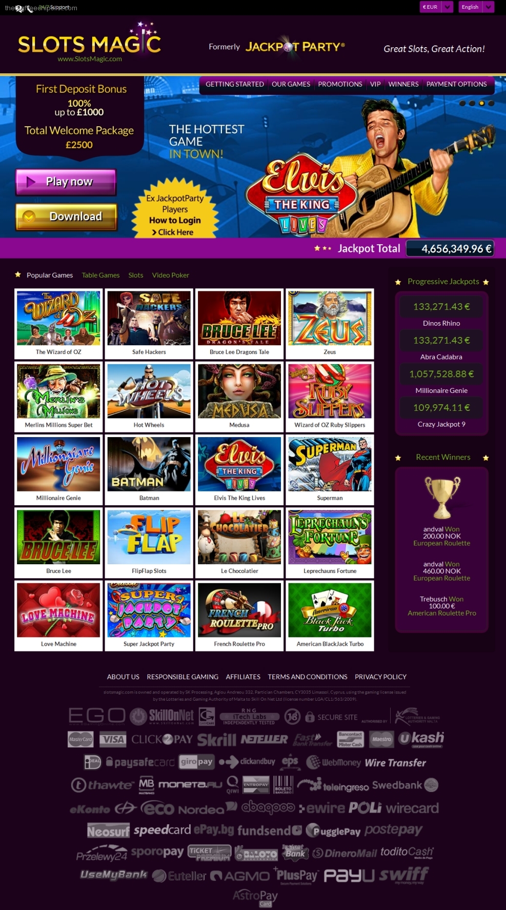 280 Free casino spins at Finland Casino