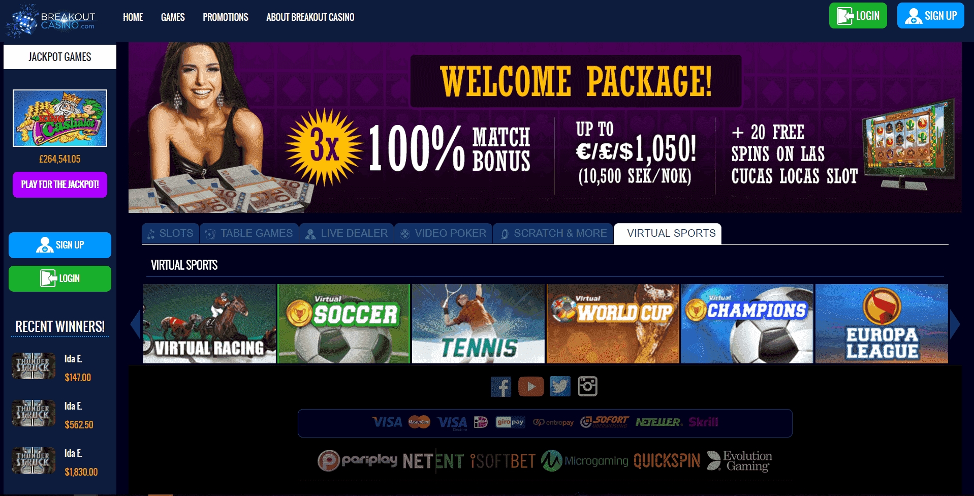 300 Free Spins right now at Red Stag