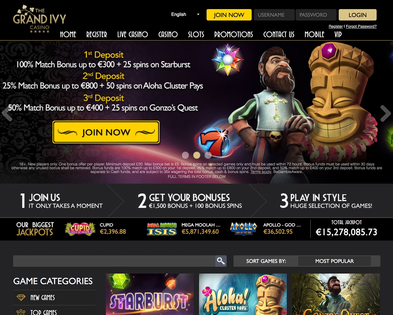 €640 No Deposit Bonus Casino at Casino On Net