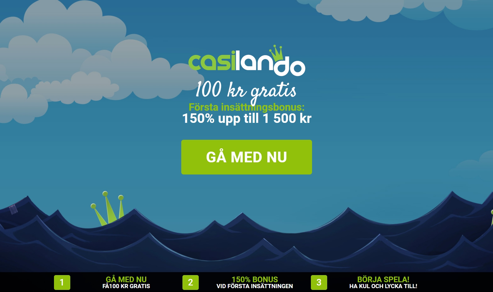 25 Free Spins right now at Finland Casino