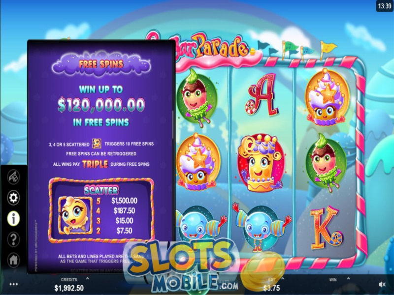 110 free spins casino at William Hill