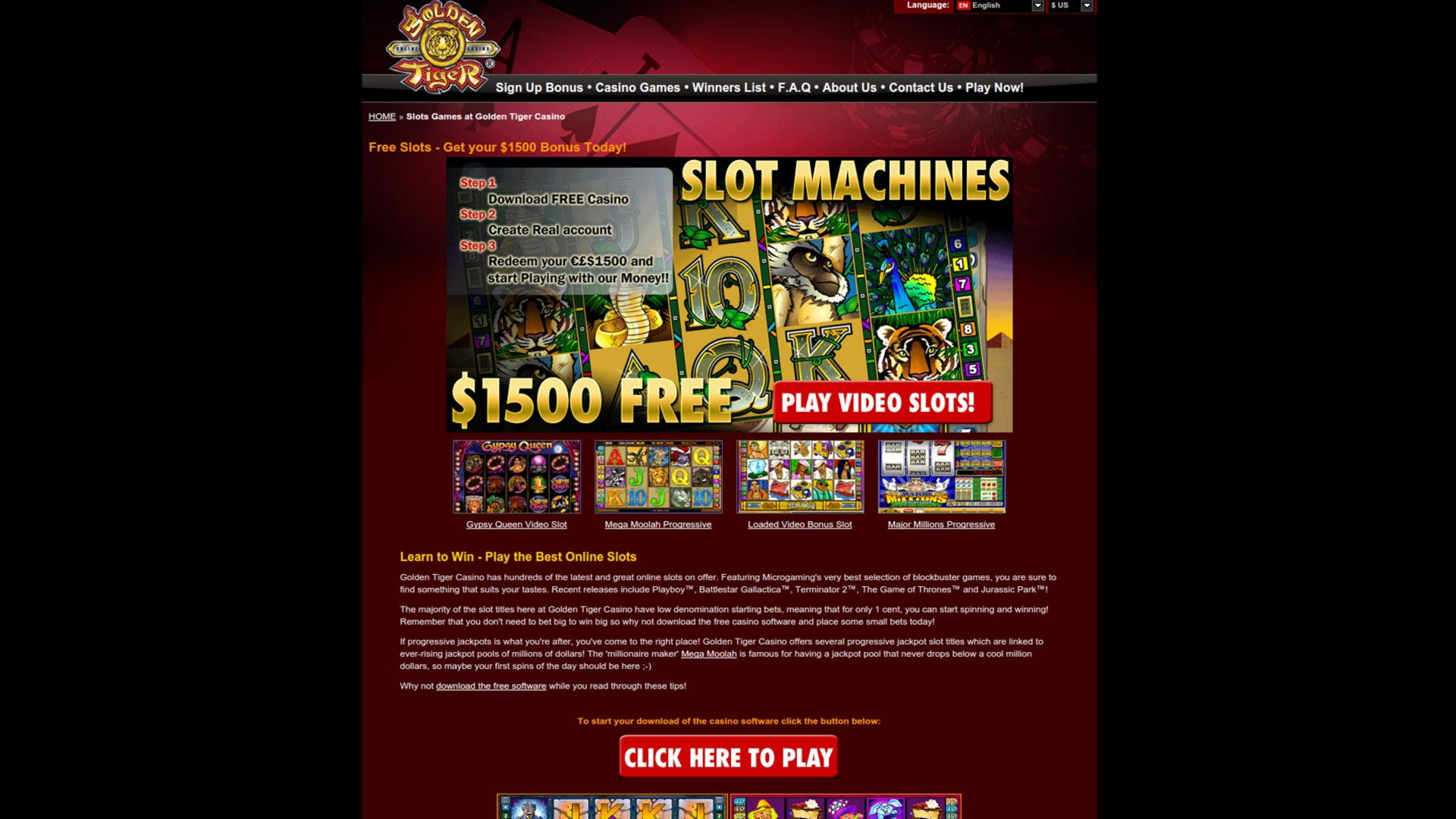 £66 Free chip at Jackpot City