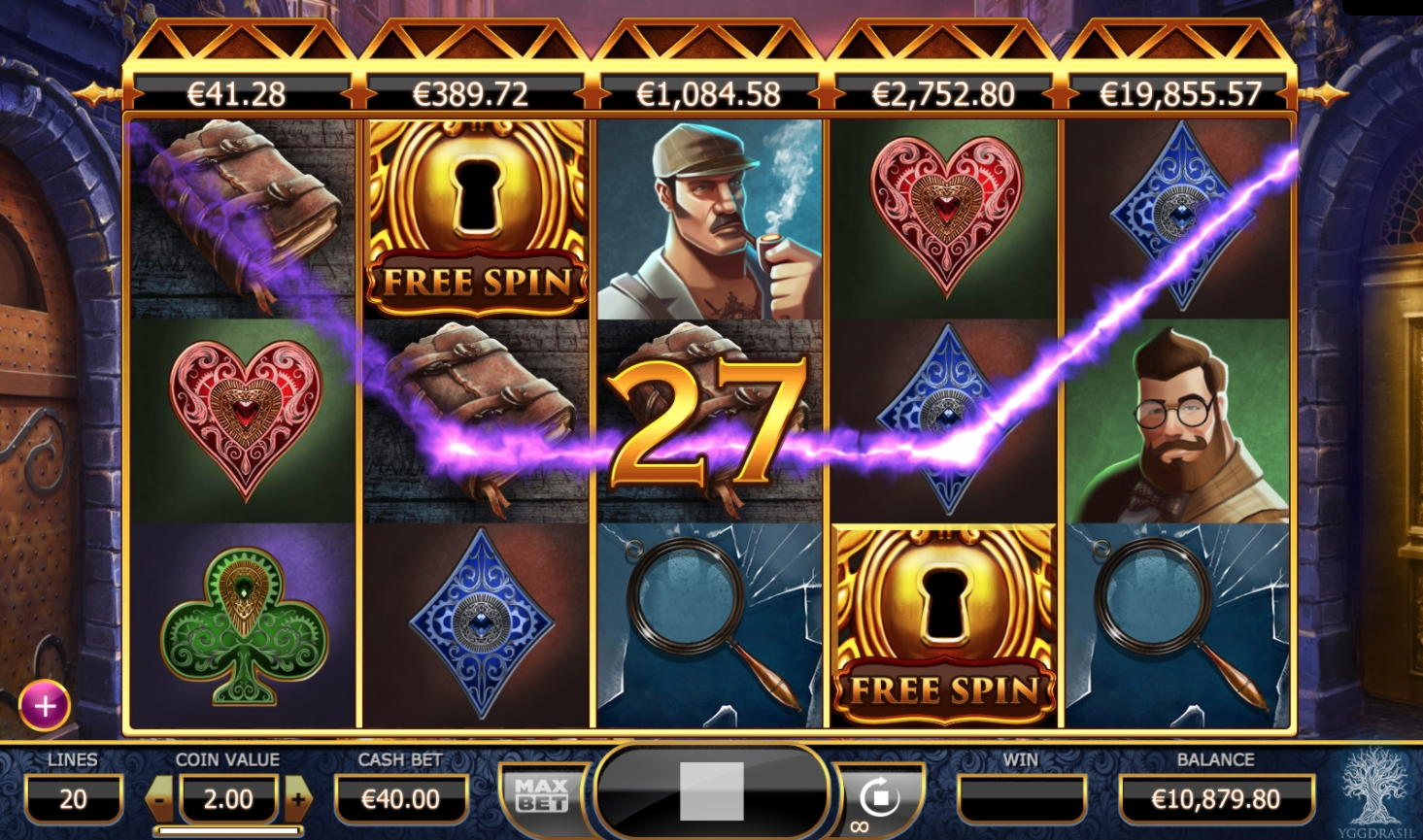 EUR 130 Casino Chip at Desert Nights