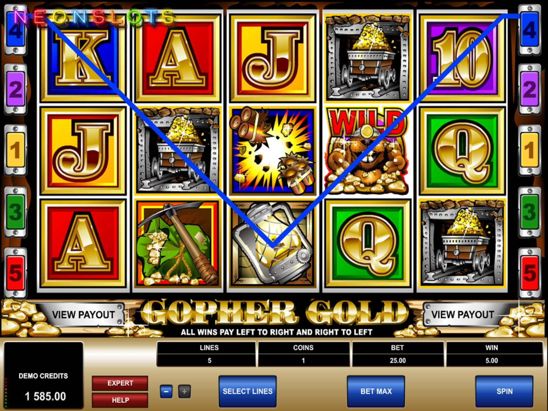 225 Free spins no deposit at Gamebookers