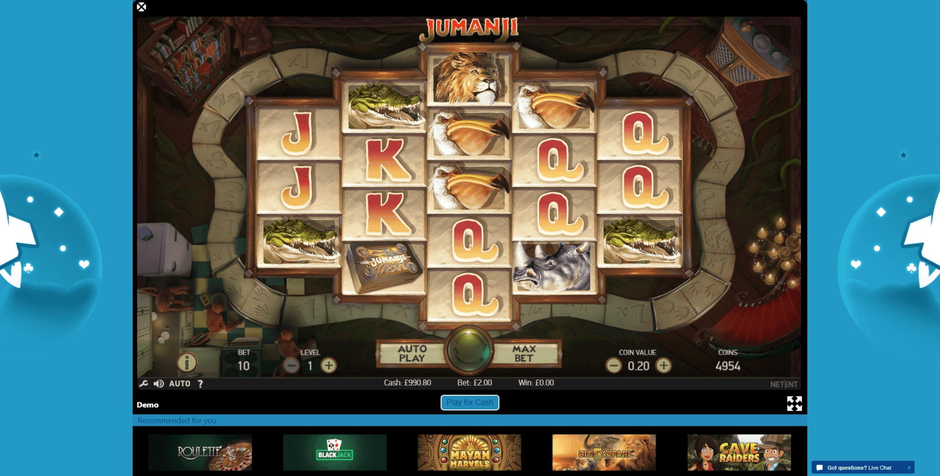 EURO 2415 NO DEPOSIT BONUS at Box 24 Casino