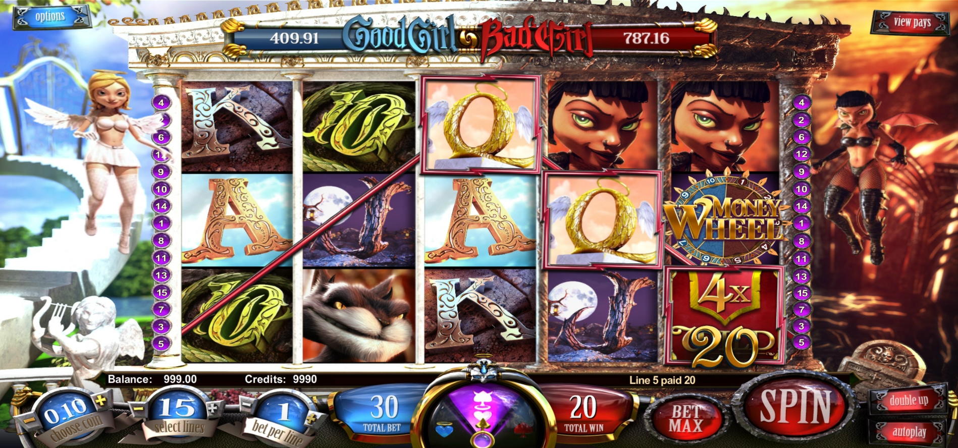 620% Match Bonus at Mansion Casino