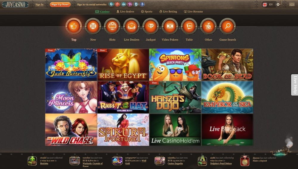355% Deposit match bonus at Sloto'Cash
