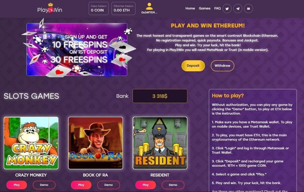 $77 Free Casino Ticket at Sloto'Cash