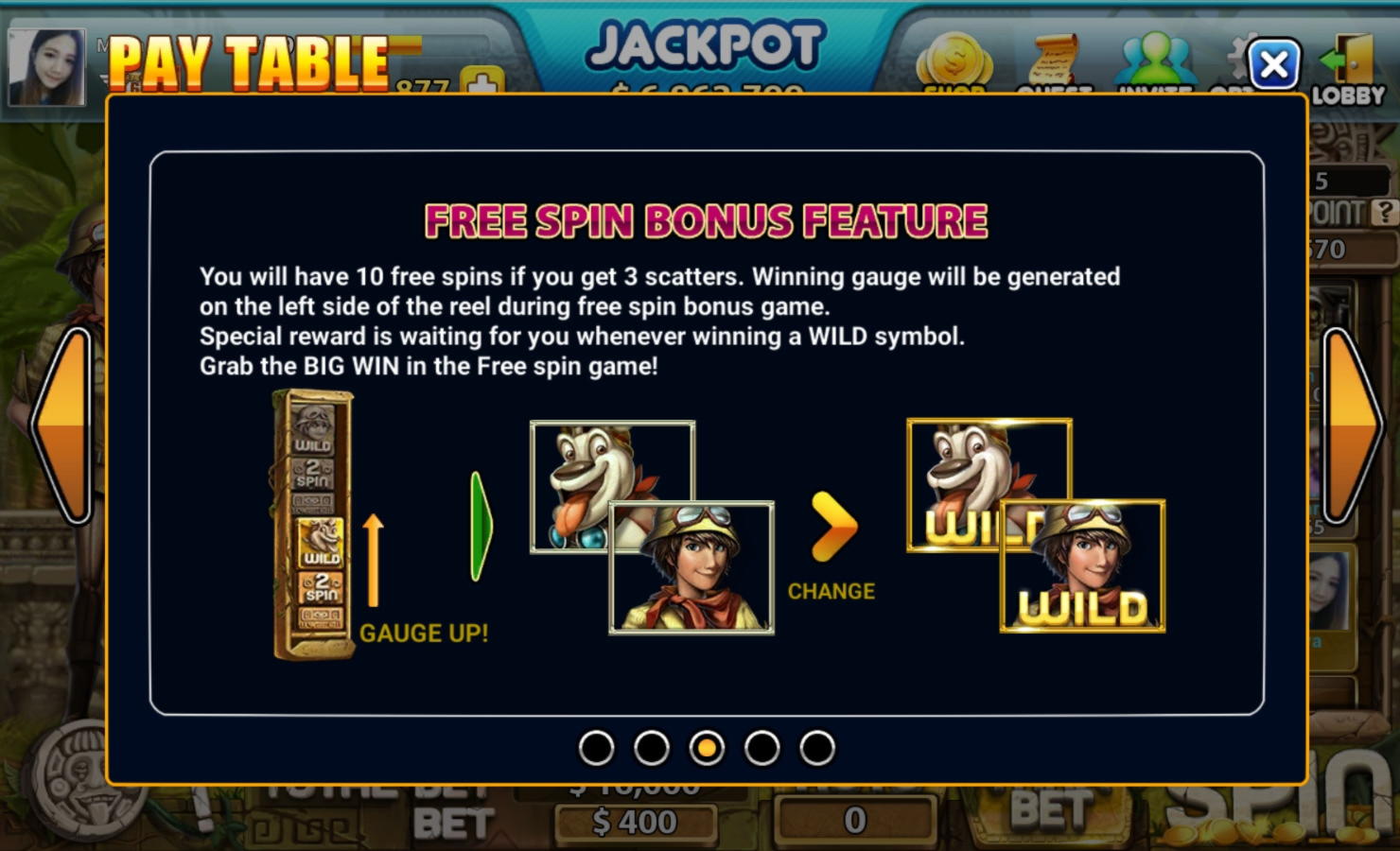 855% Match bonus at Davincis Gold