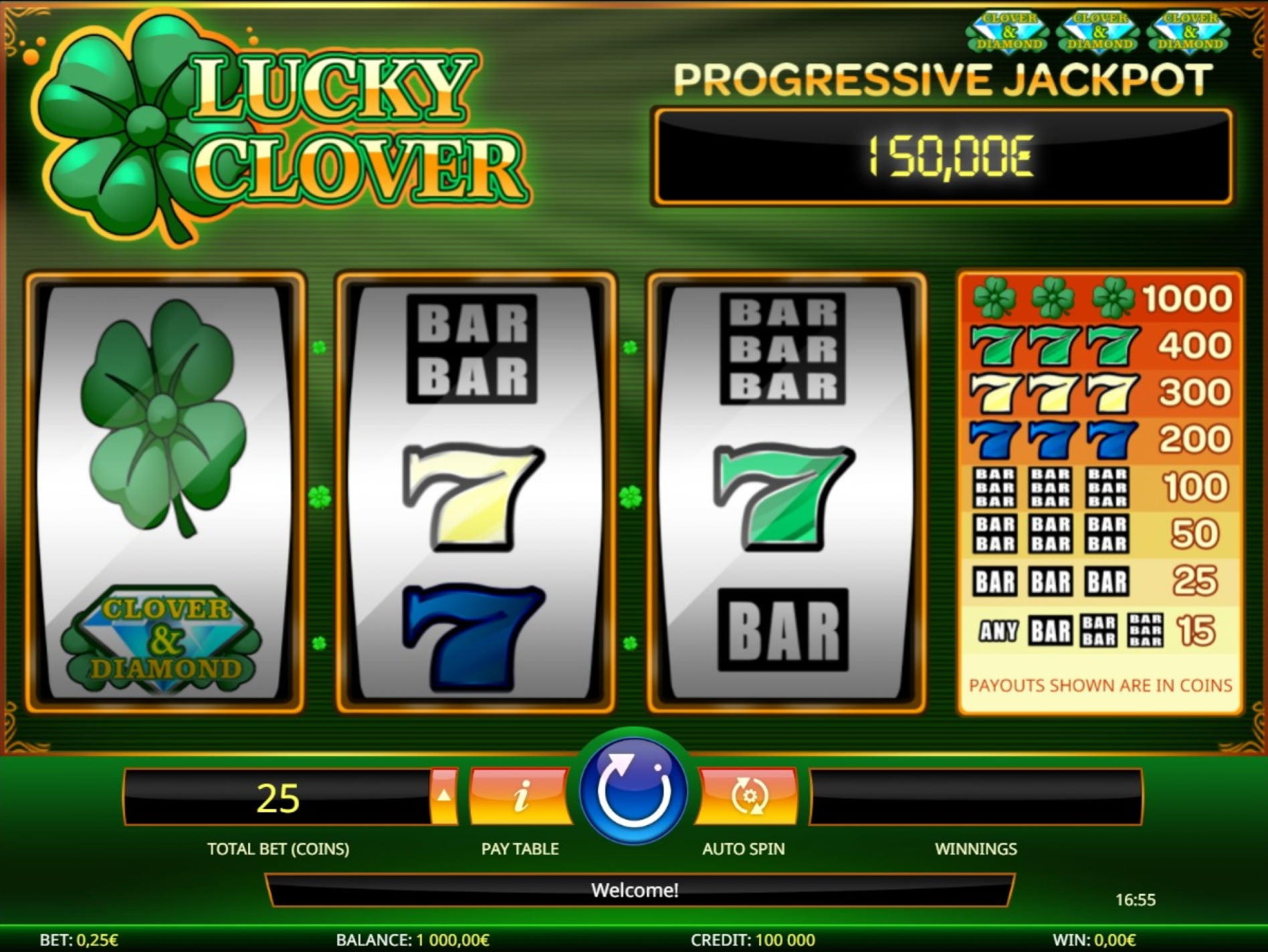 £580 FREE CHIP at BGO Casino