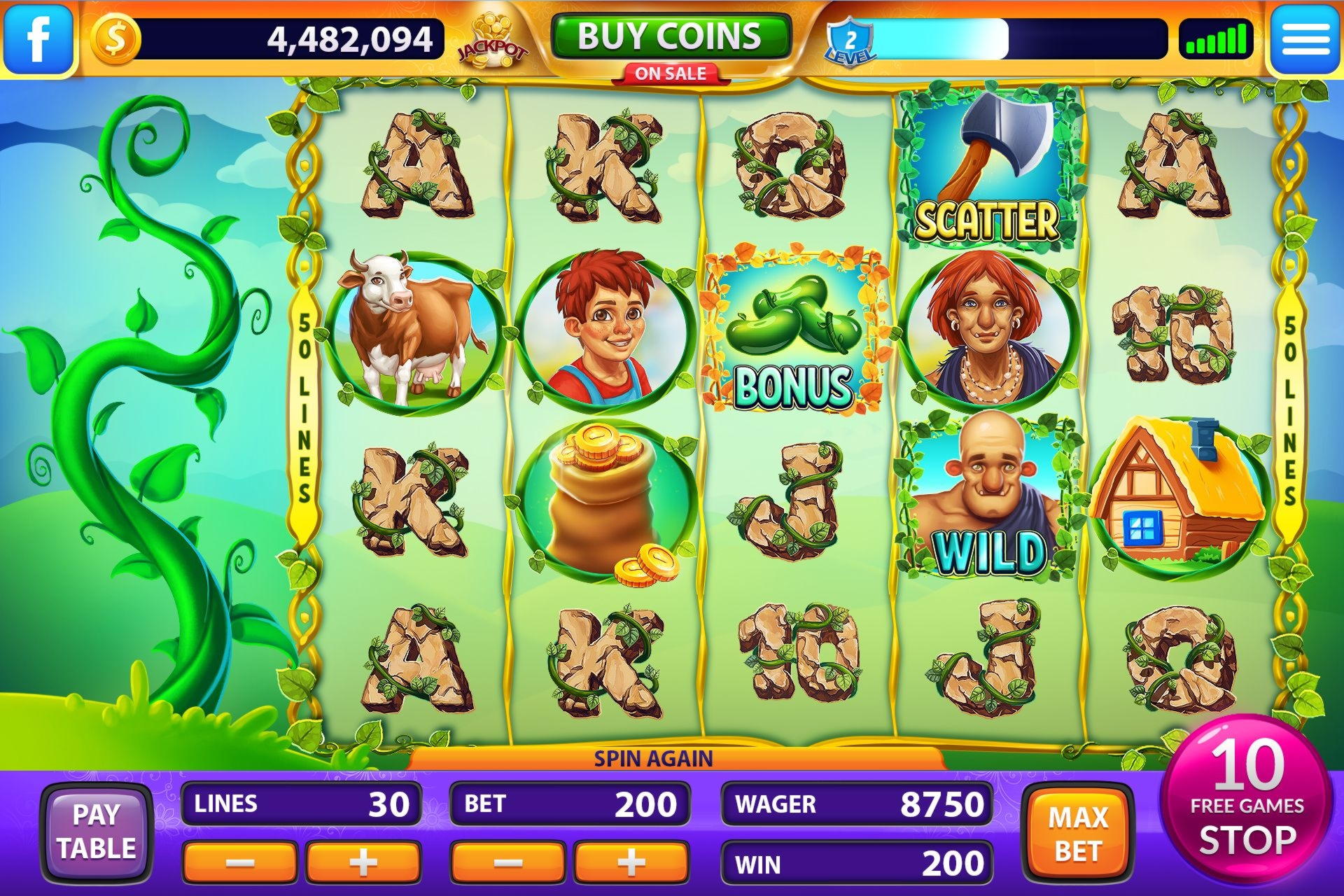 55 Free spins at Cherry Casino