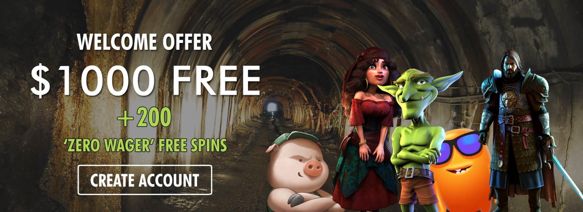 £645 No deposit bonus at Trada Casino