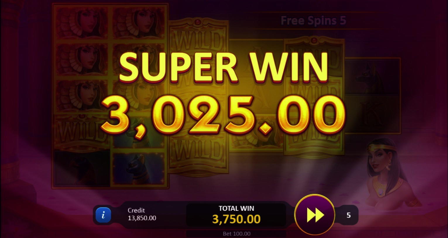 205 free spins casino at Pyramids Fortune