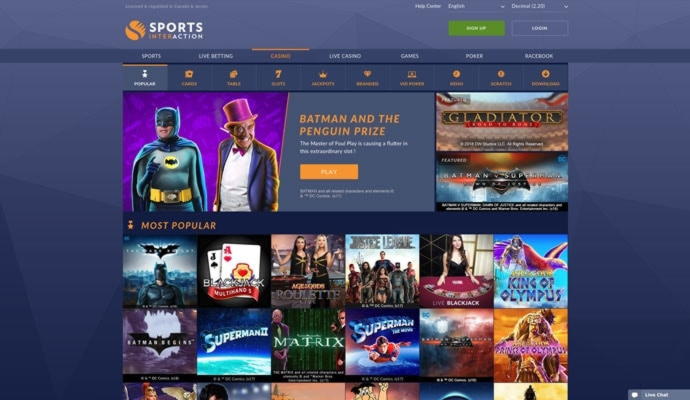 290 Free spins casino at This Is Vegas