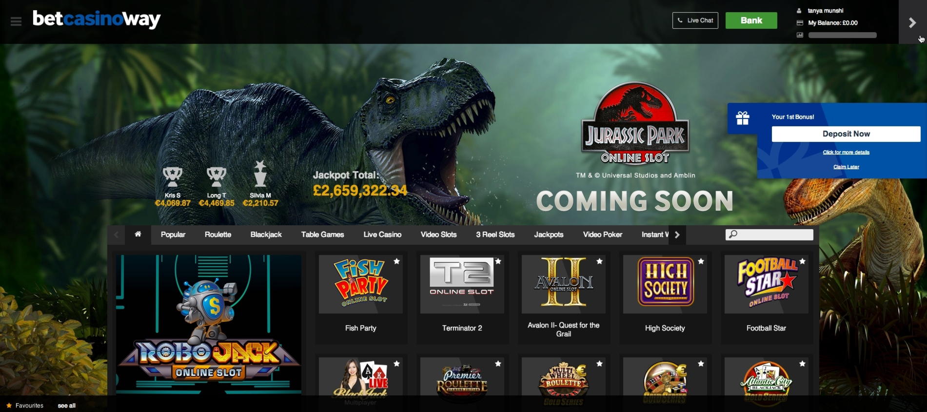 €1330 No Deposit Casino Bonus at Paradise 8