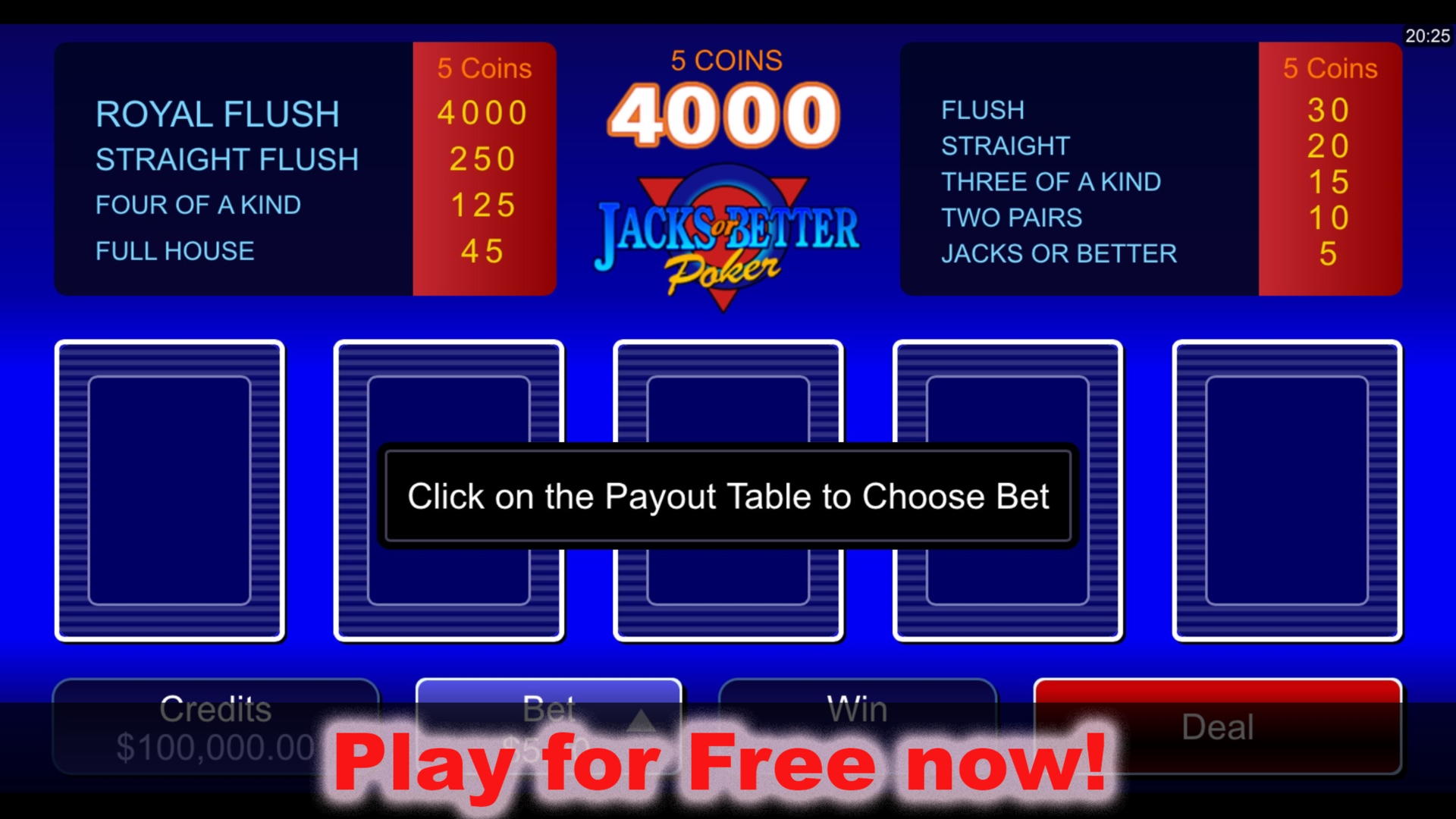 $2385 no deposit casino bonus at Cash Cabin