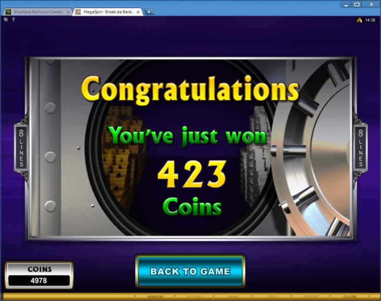735% Deposit match bonus at Argo Casino