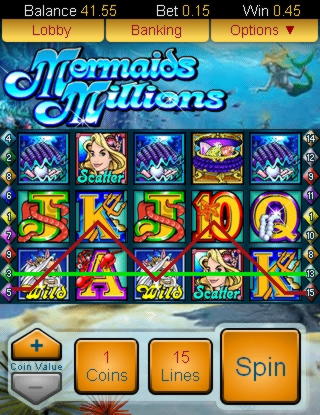 EUR 60 Mobile freeroll slot tournament at Carnival Casino