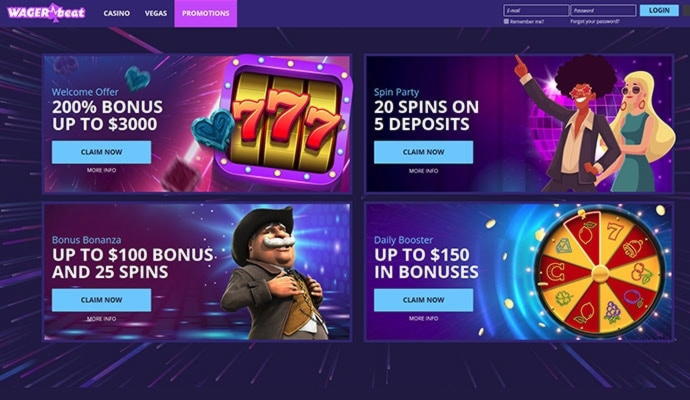 145 FREE SPINS at LV Bet