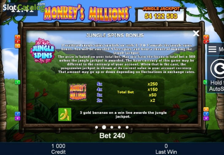 105 Free casino spins at Villa Fortuna Casino