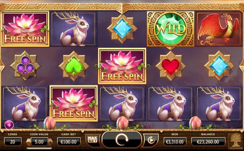 $485 free casino chip at Magic Red