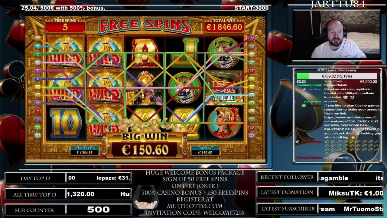 $1905 No deposit casino bonus at Fair Go