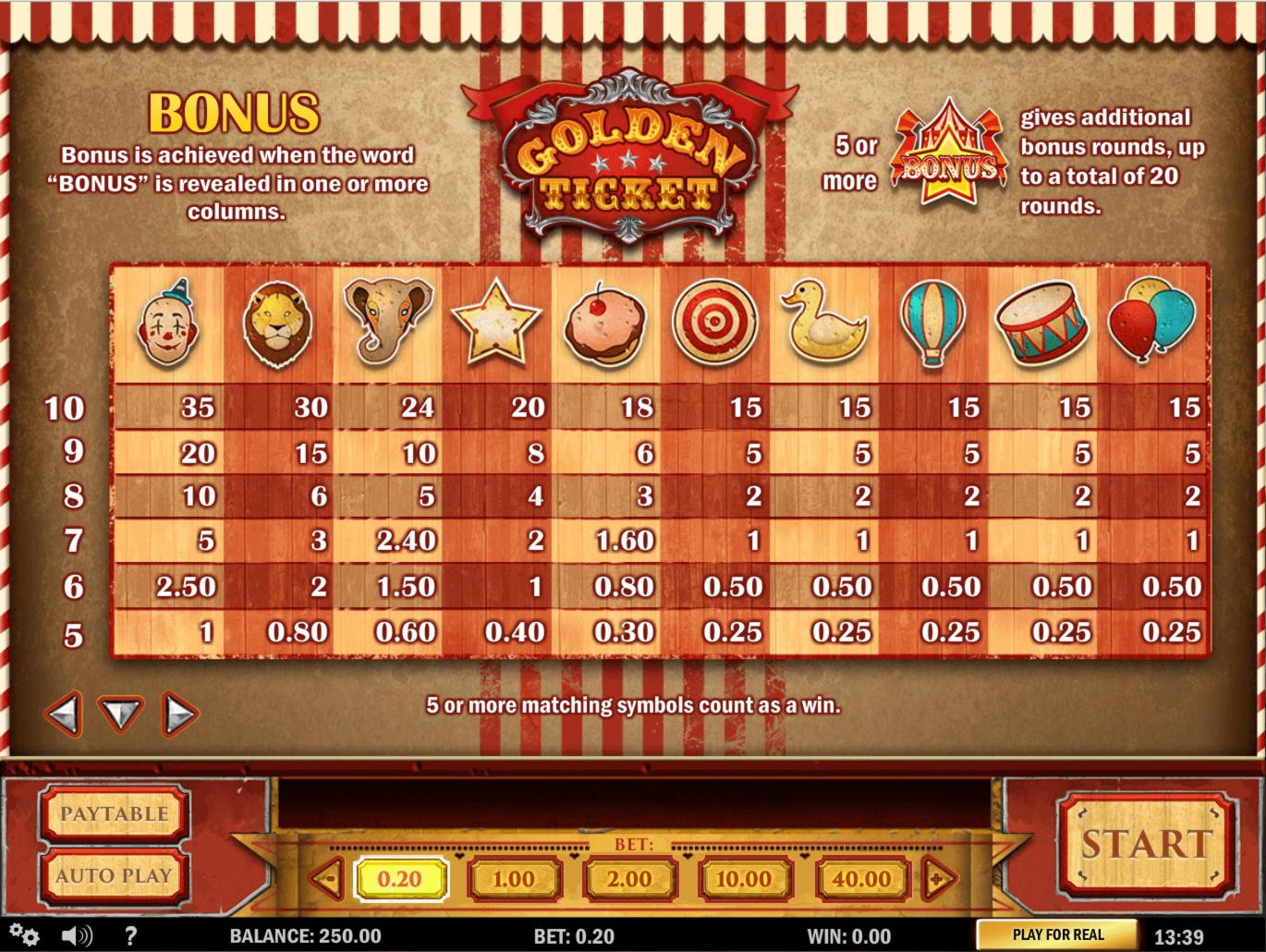 65 free spins no deposit at Black Diamond