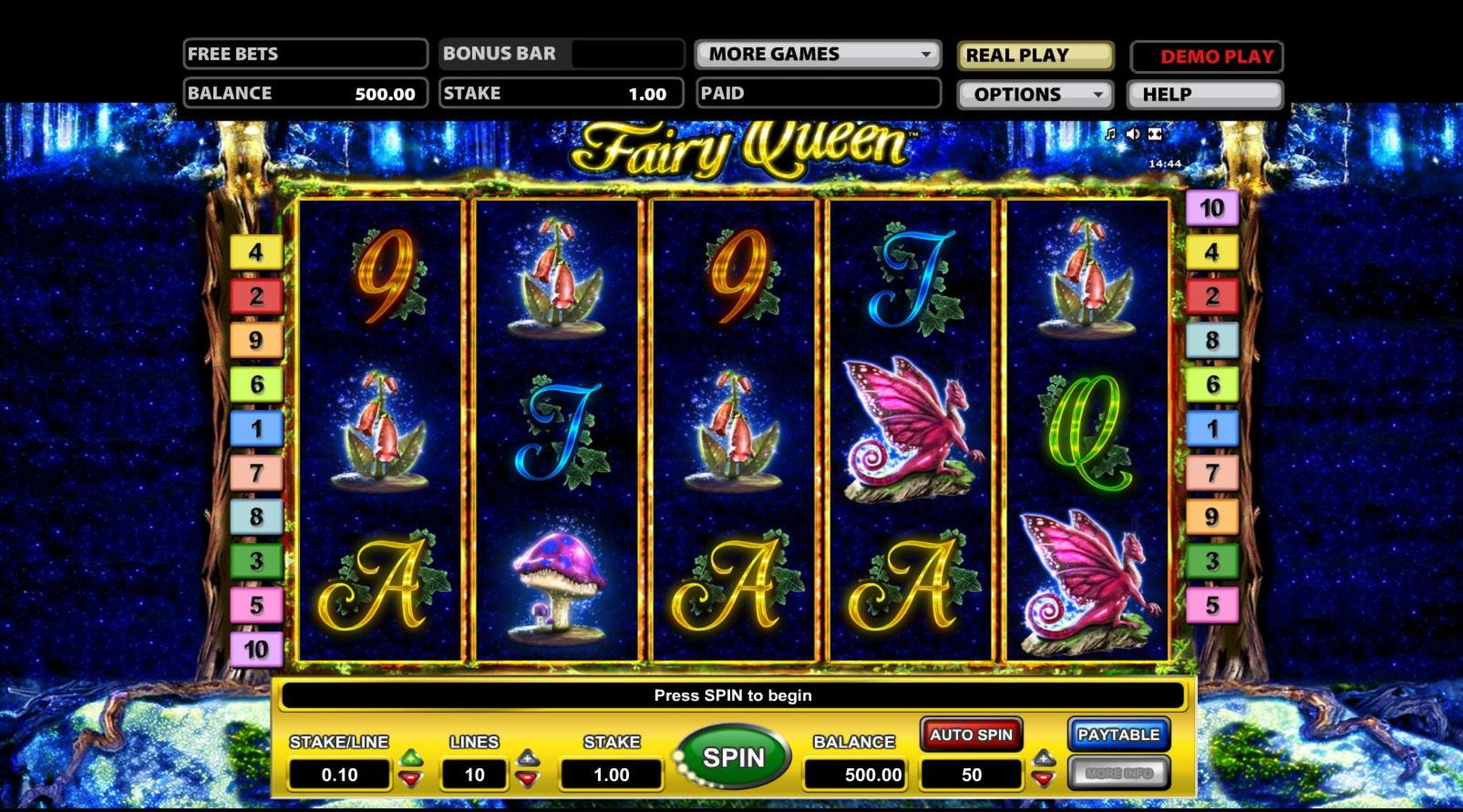 EURO 475 Casino tournaments freeroll at Silver Oak