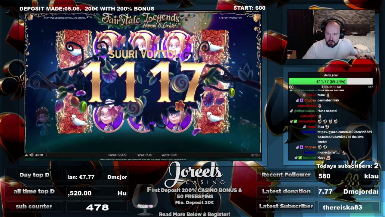 EUR 245 Daily freeroll slot tournament at Finland Casino