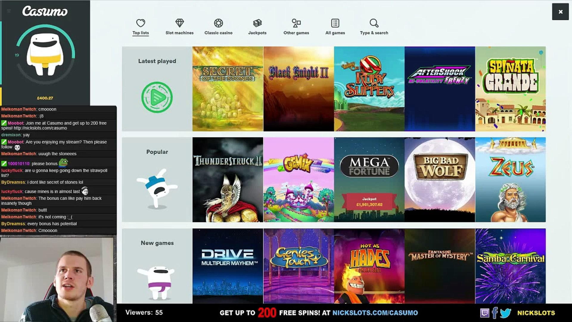 135% First Deposit Bonus at Leo Vegas