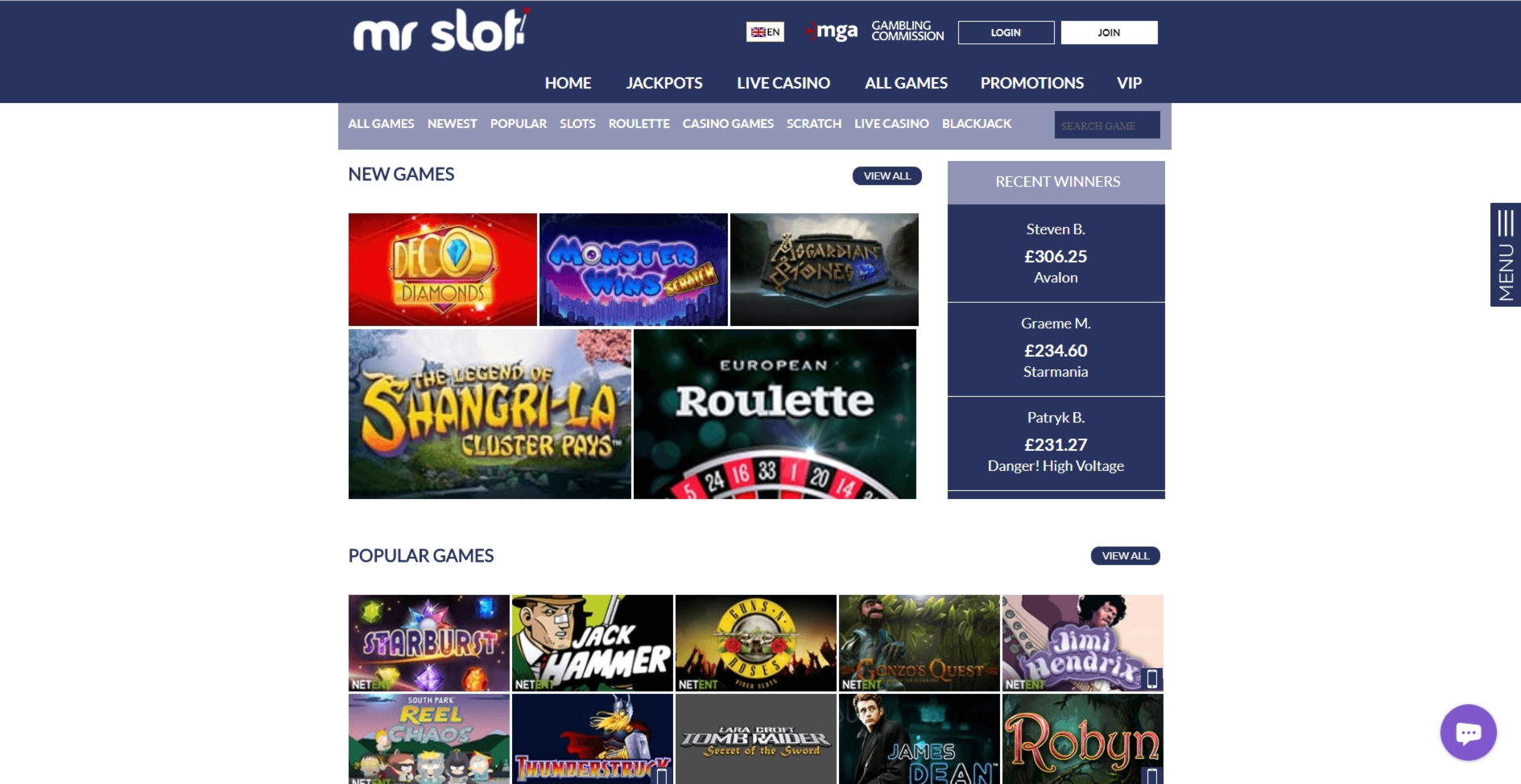 45 Free Spins right now at Casino.com