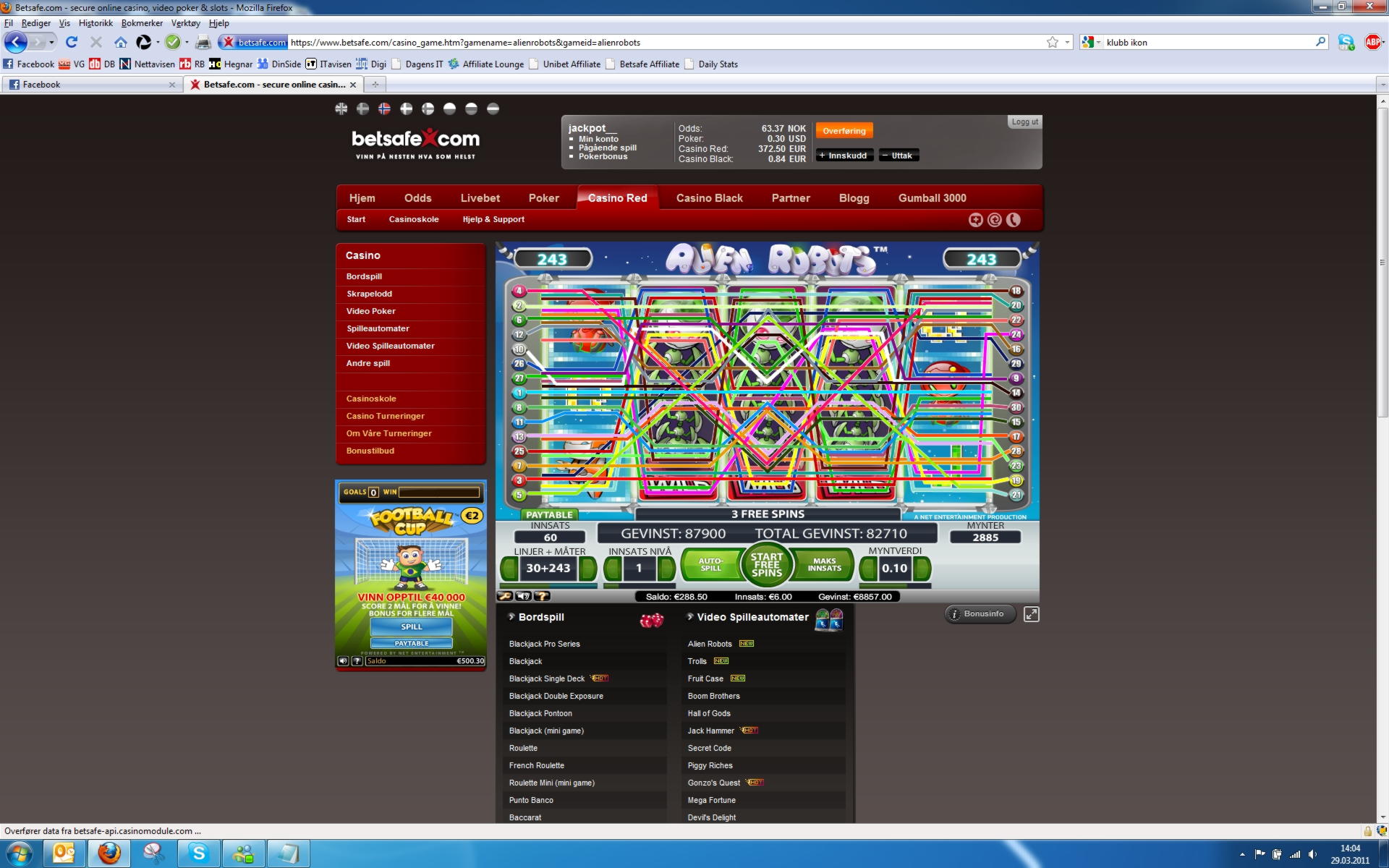 255% Match at a Casino at Box 24 Casino