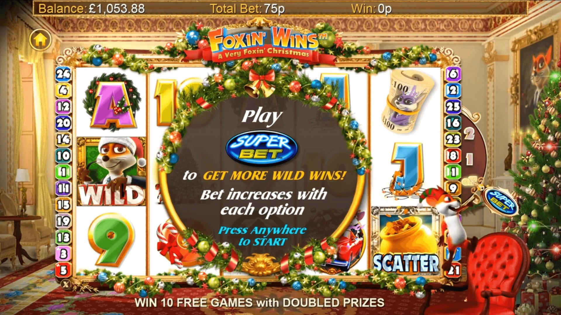 EURO 2645 NO DEPOSIT BONUS CASINO at Party Casino