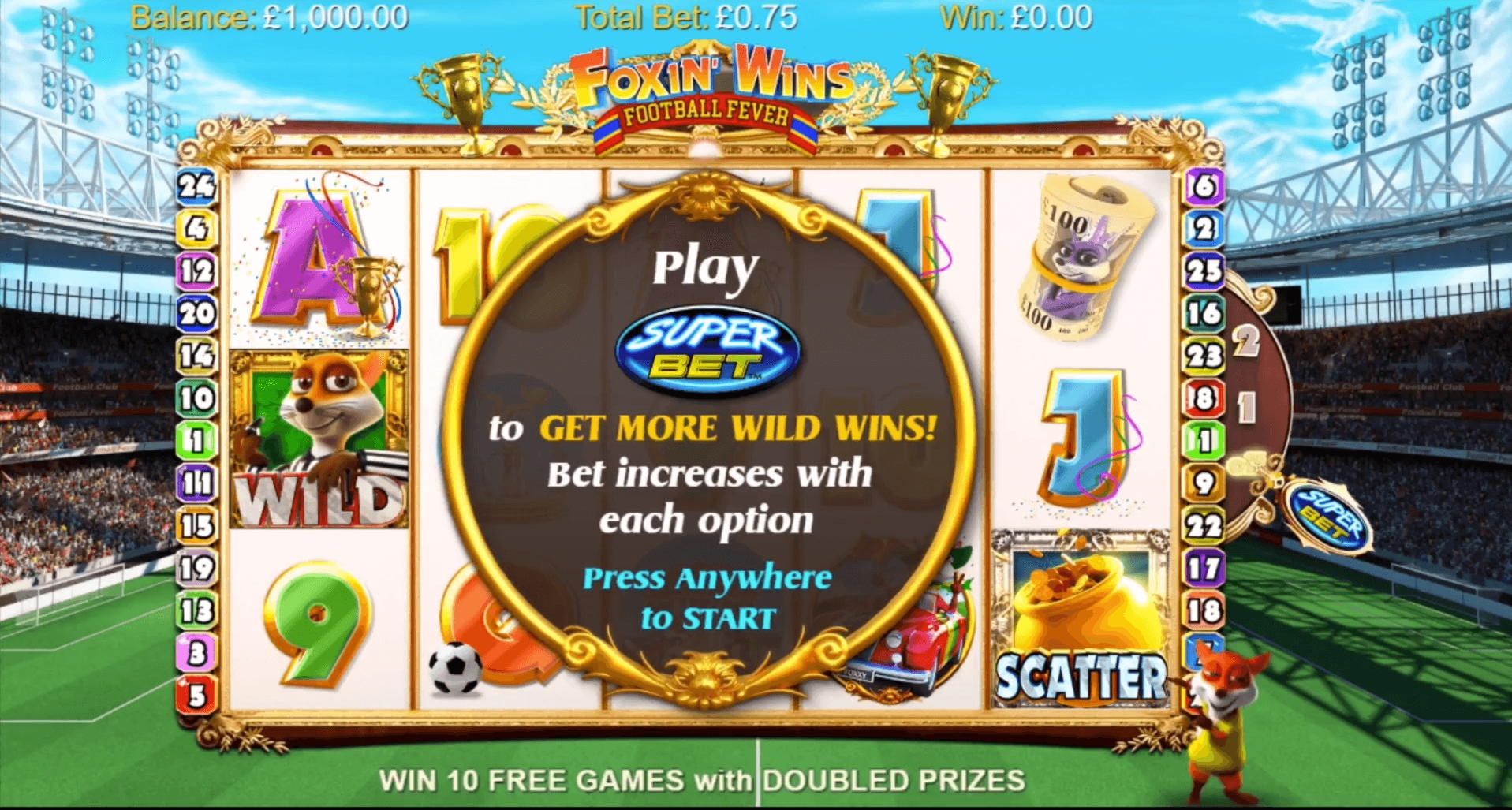 285 FREE SPINS at PH Casino