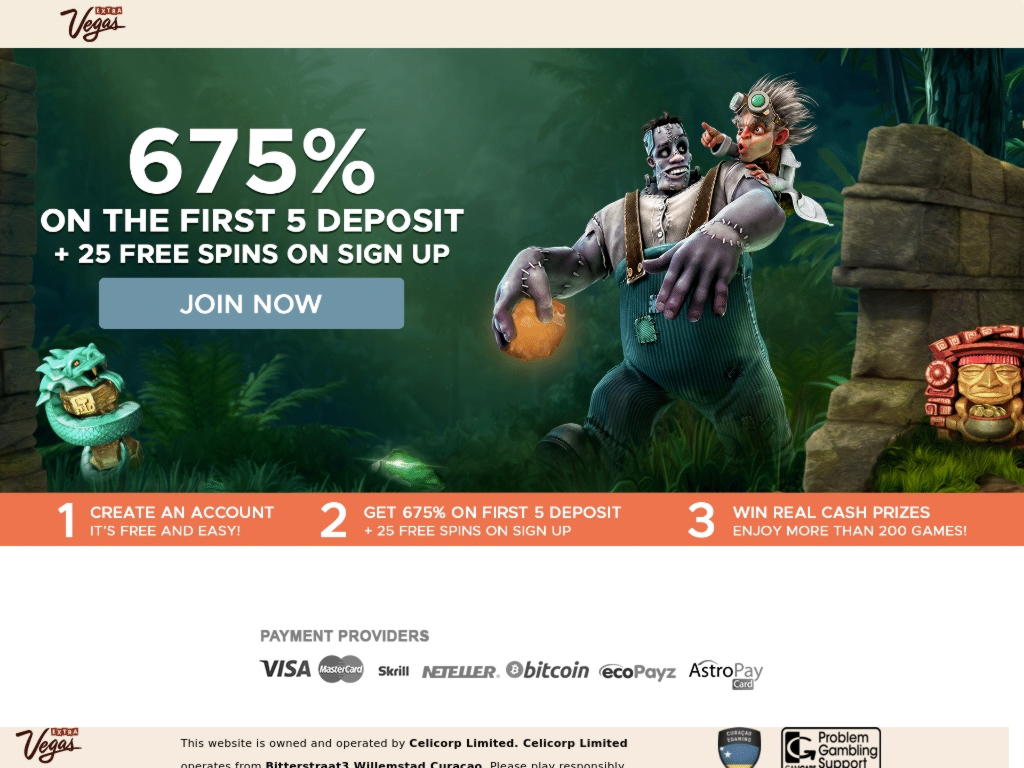 77 FREE Spins at Casimba