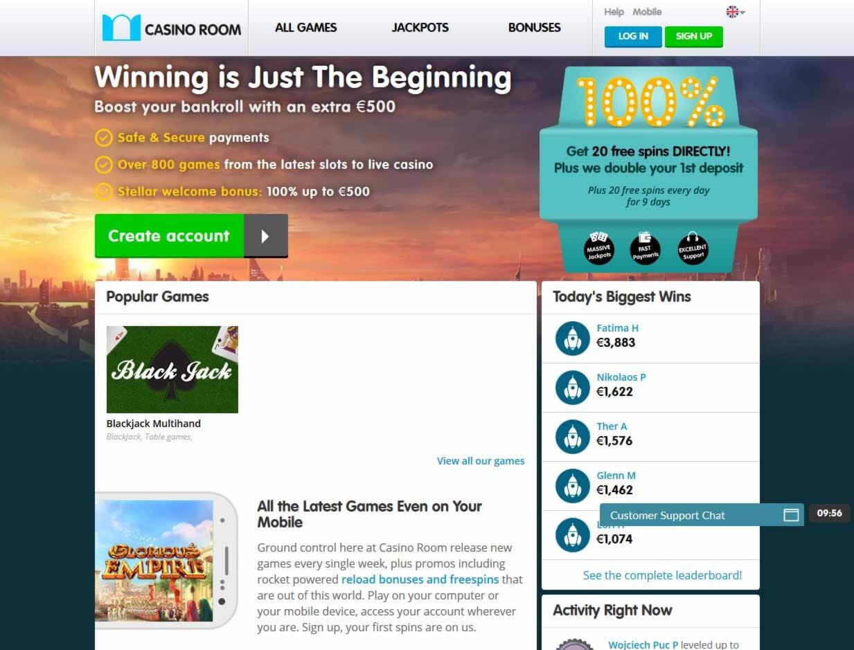 180 Free Spins no deposit casino at Grandivy