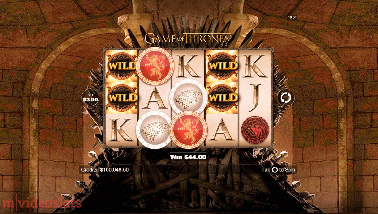 EUR 575 Casino Tournament at Gamebookers