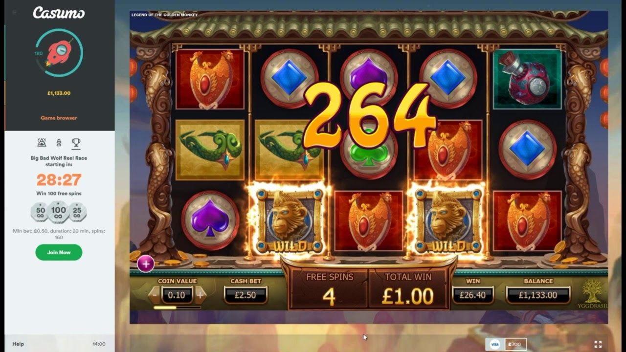 250 Free Spins Casino at Casino.com