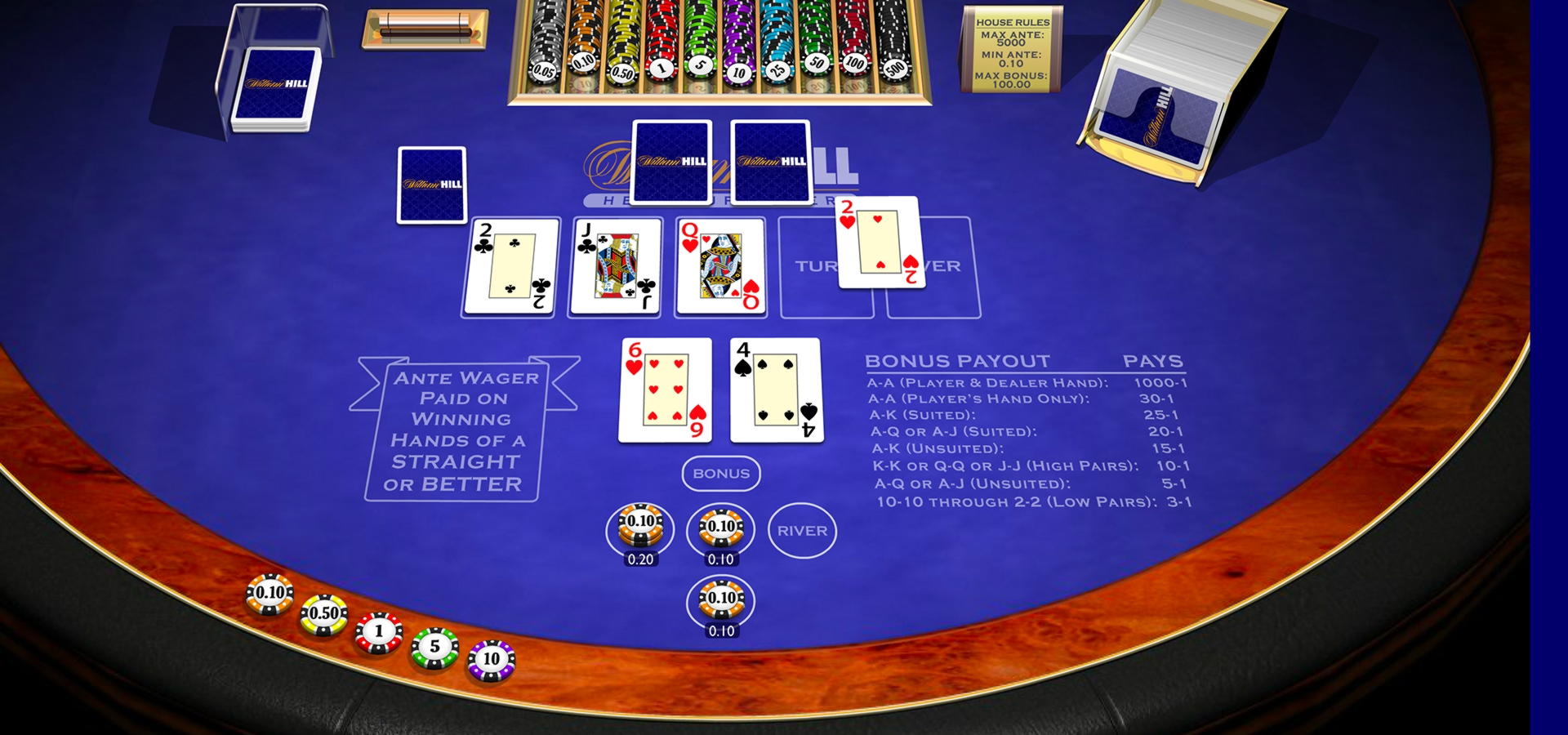 £585 FREE CHIP CASINO at Spinrider