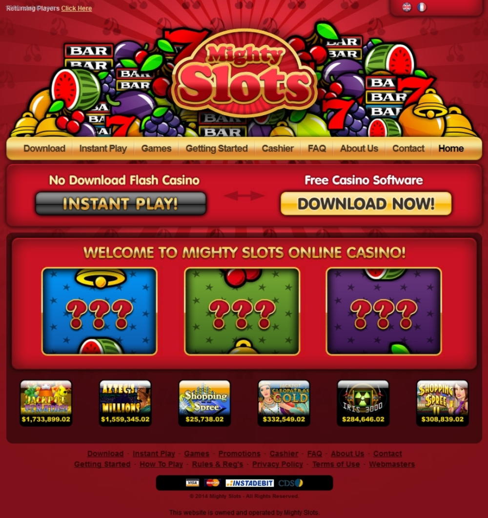 285 free spins casino at Casino.com