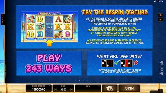 Eur 235 no deposit at Casimba