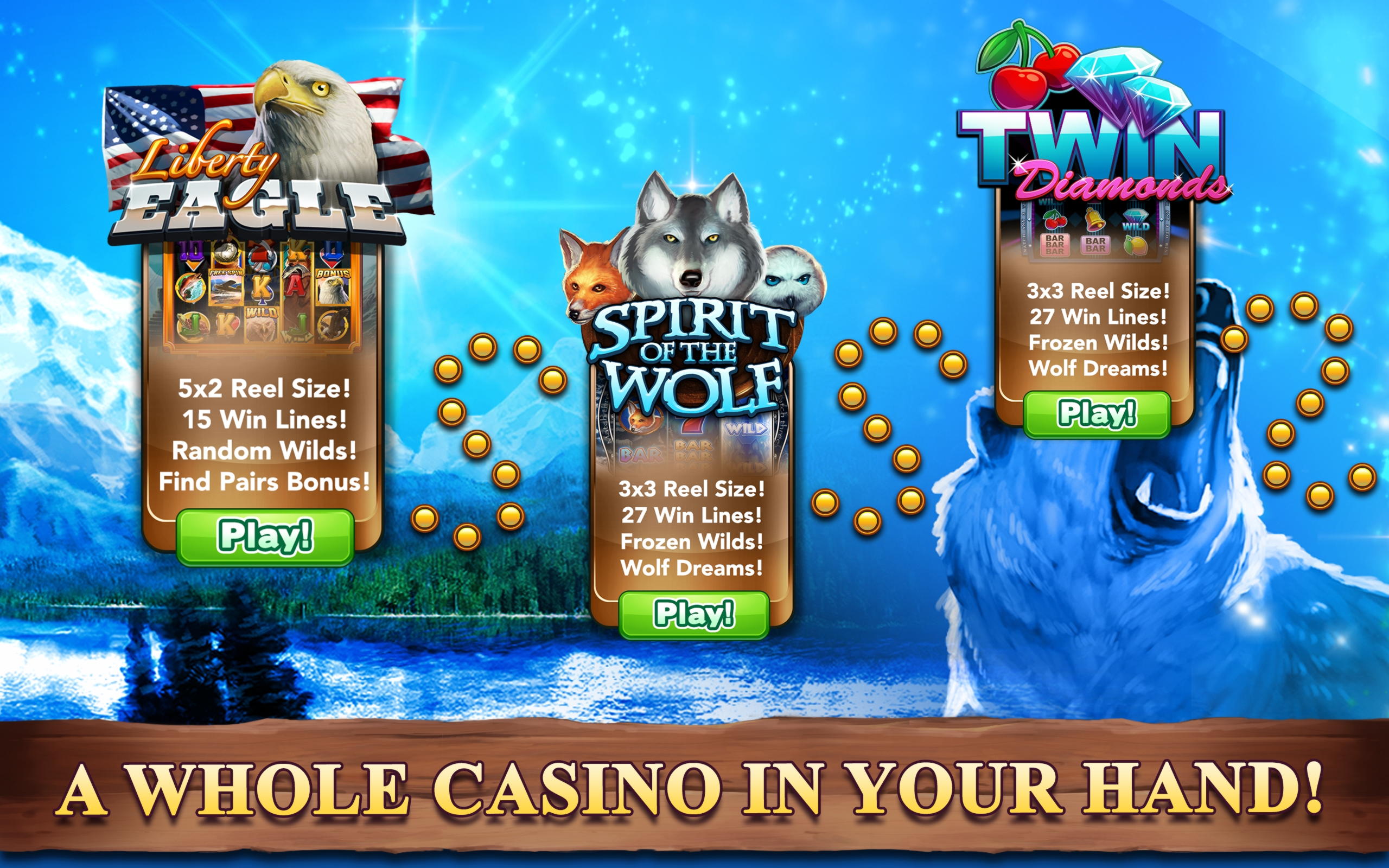 780% First Deposit Bonus at Finland Casino
