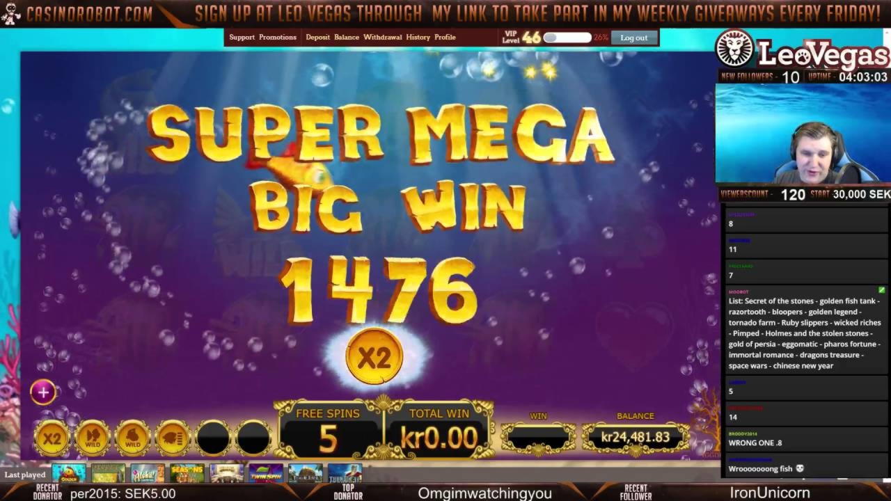 270 free spins at Mansion Casino