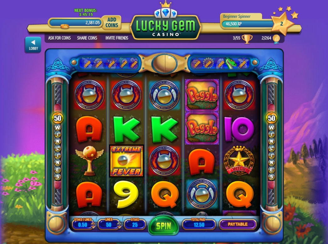 145 free spins casino at William Hill