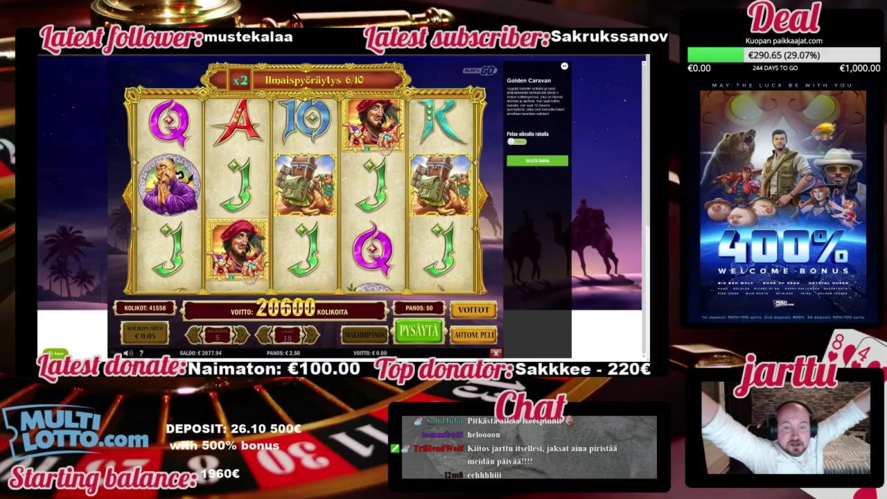 640% Deposit Match Bonus at Joy Casino