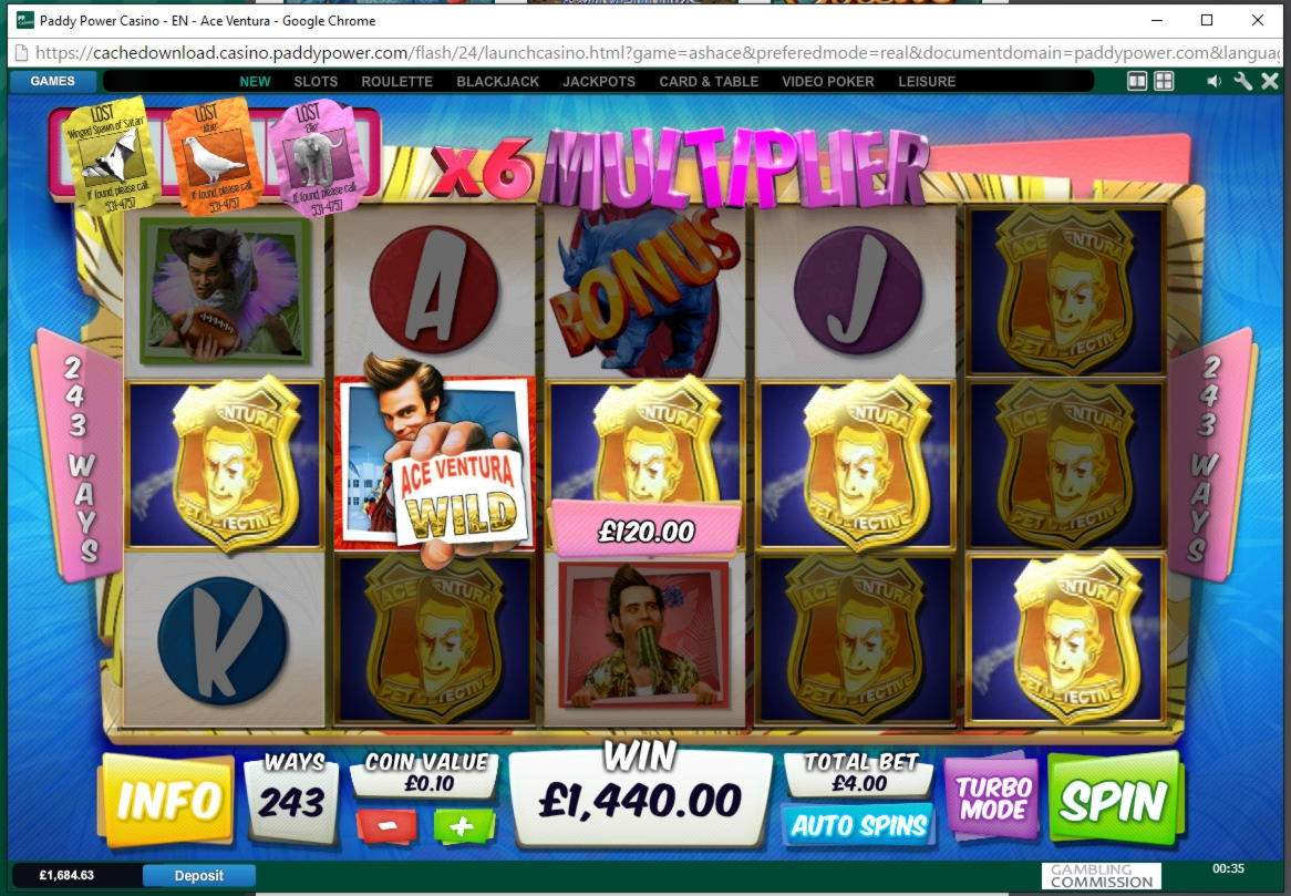 275 free spins at Treasure Island Jackpots (Sloto Cash Mirror)