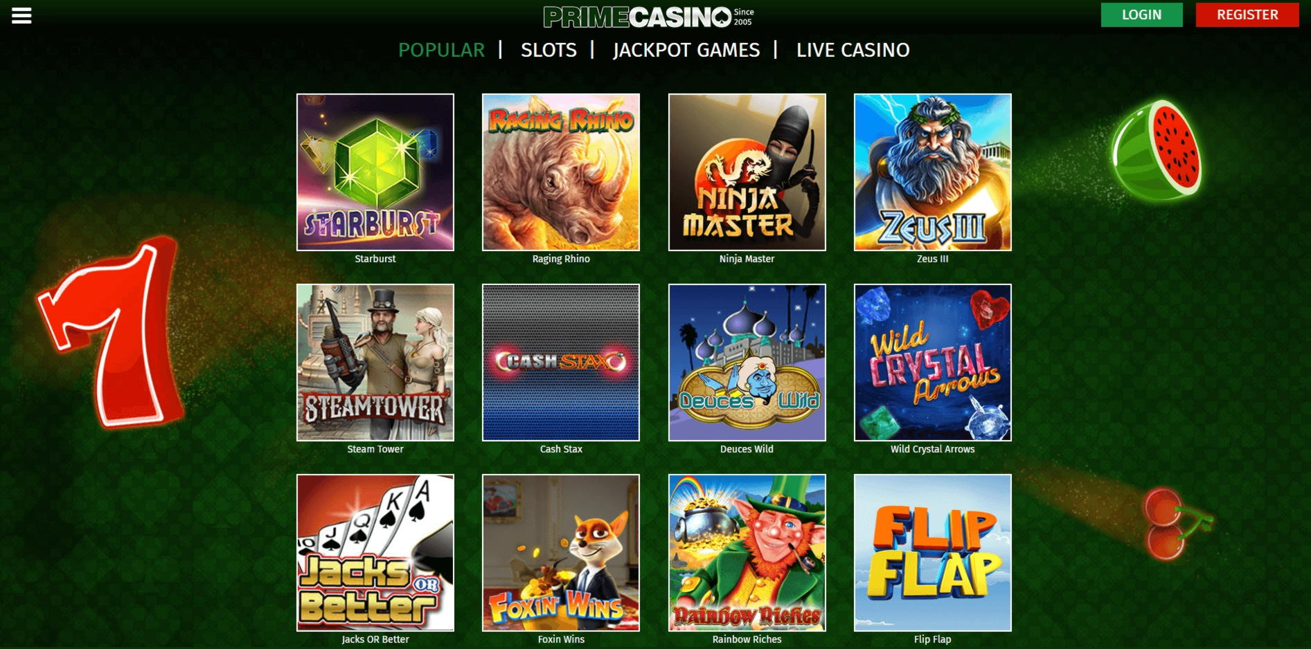 €565 FREE CHIP CASINO at Gate777