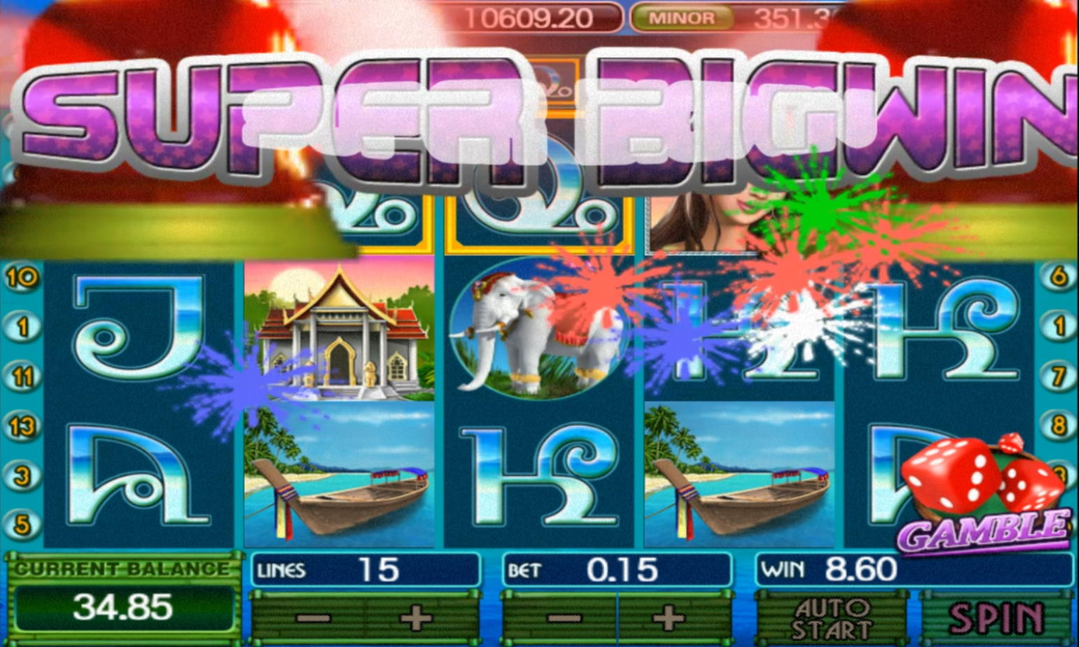 EURO 830 Online Casino Tournament at Gamebookers