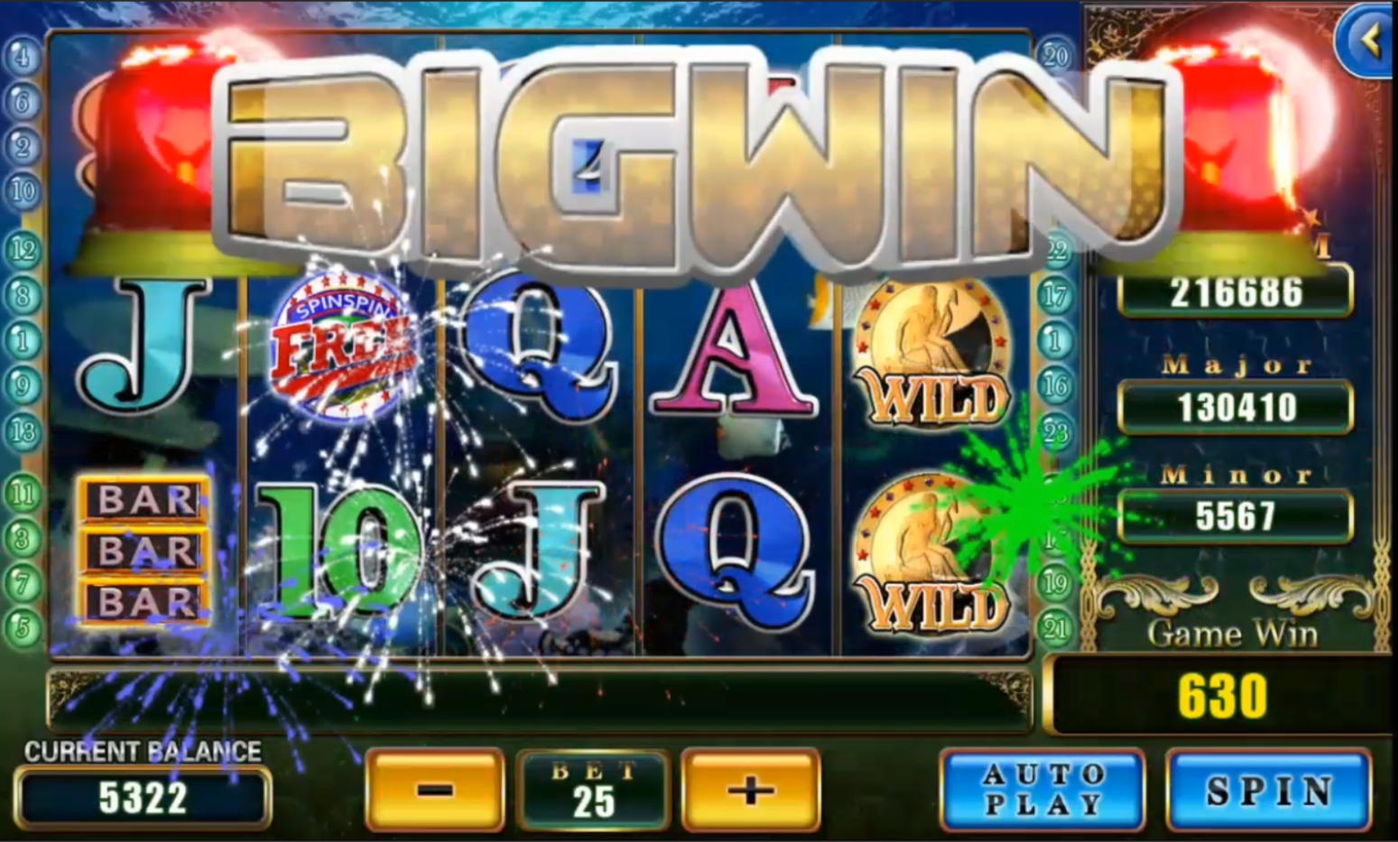 260 Free casino spins at Joy Casino
